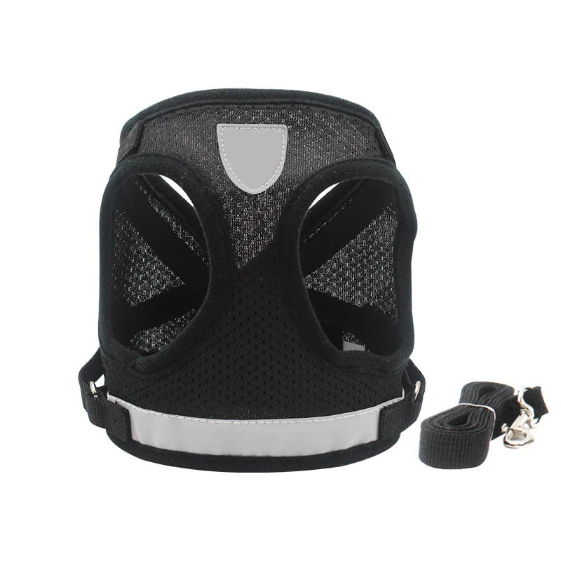 New Desgin WLP Pet Collars Leashes Harness Custom Logo Reflective Pet Harness For Pet Dog