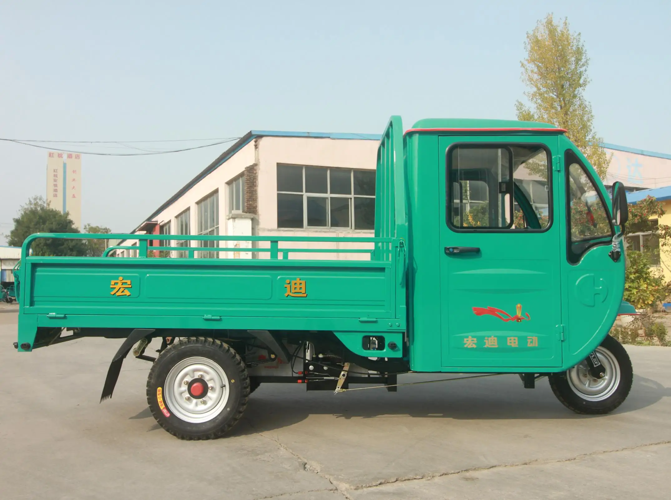 High Quality Motorized Cargo Heavy Load 1 TON Electric Tricycle Cheap Price Motorcycle