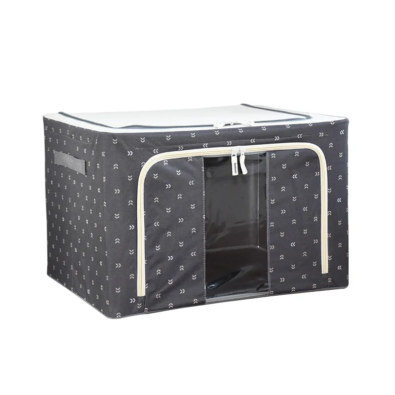 Cloth Folding Storage boxes & bins basket Steel Frame Support Home Cube foldable Drawer Organizer for Clothes Underwear
