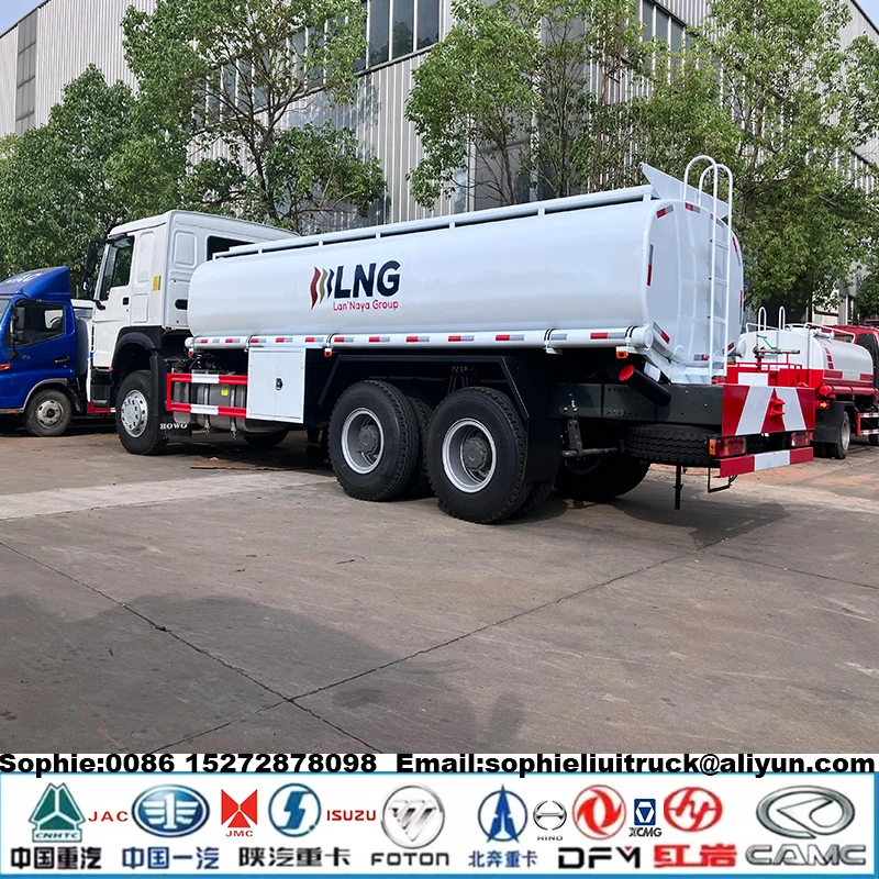 HOWO 6x4 25m3 Oil Fuel Storage Tank Truck 20T Jet Refuelling Vehicle 20000 Fuel Tank Truck New Stock Manufacturer