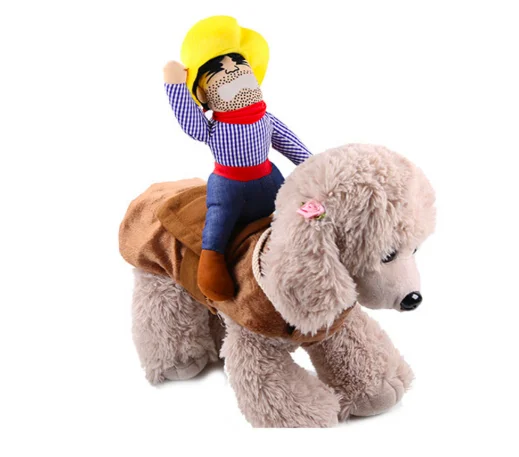 Dog clothes cat pet supplies pet riding equipment dress Halloween funny small medium dog leotard coat clothes role play