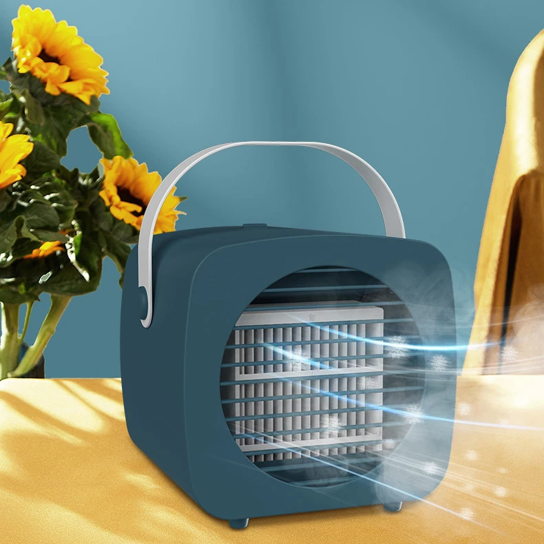 Summer New Design USB Portable Air Conditioner Fan Cool Air Mist Fan Air Conditional for 2021