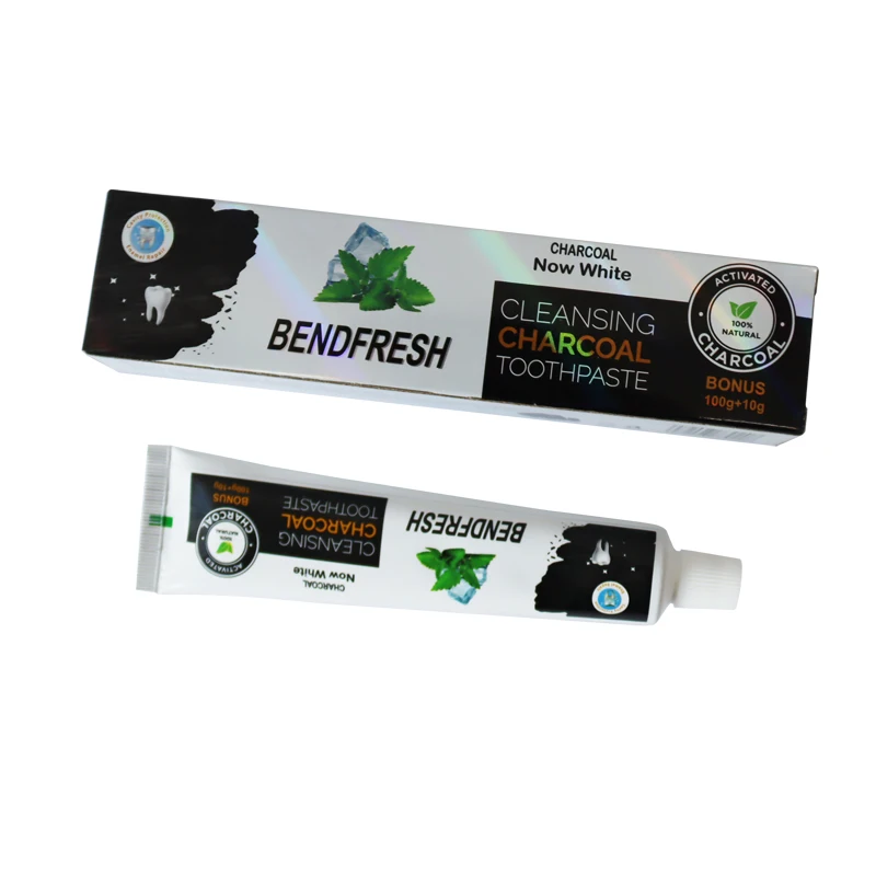 100% Nature Whitening Activated Charcoal Good Gum Protect Custom Toothpaste For Teeth And Gums