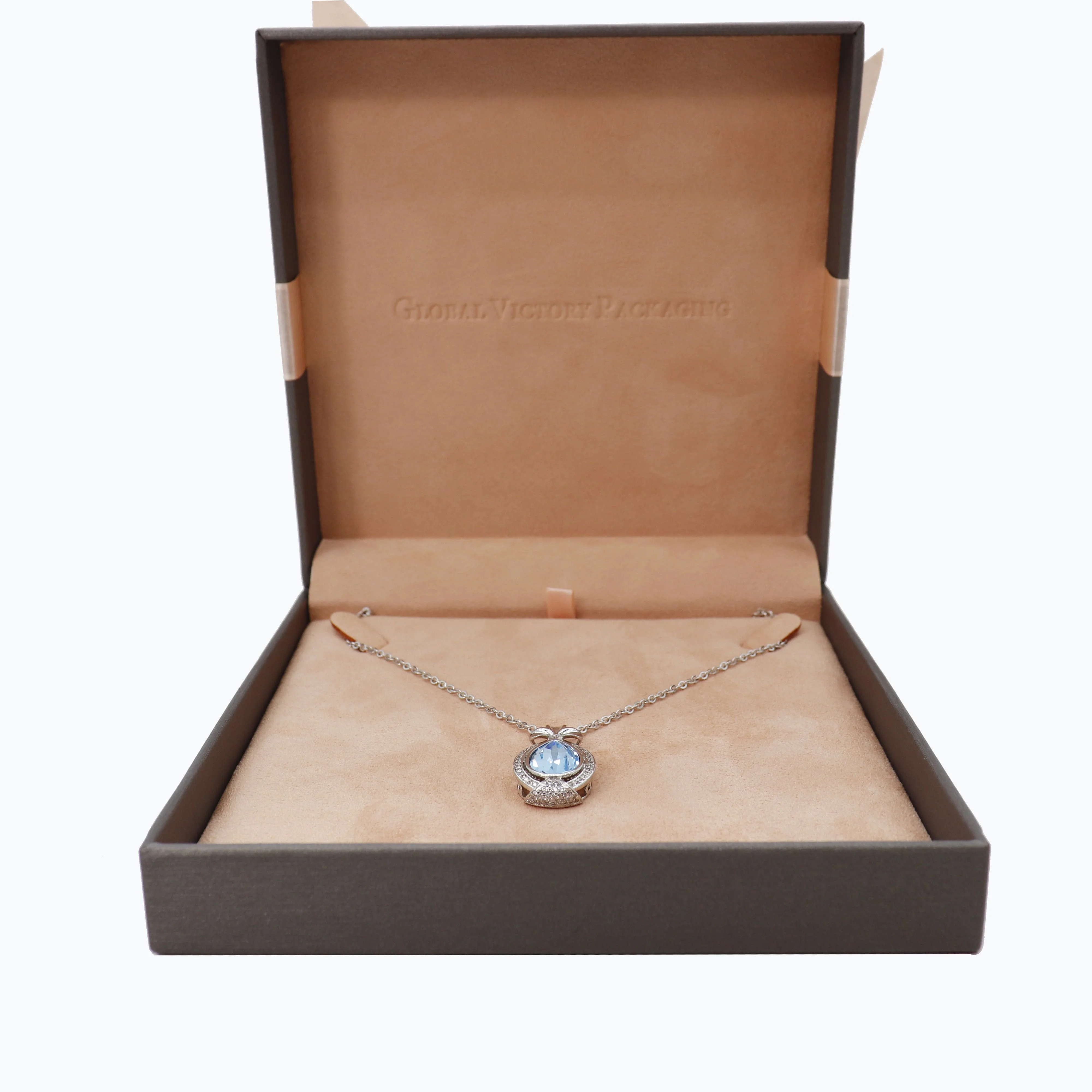 Custom Necklace Box With Logo Jewelry Box Exquisite Jewelry Drawer Box Jewelry Packaging