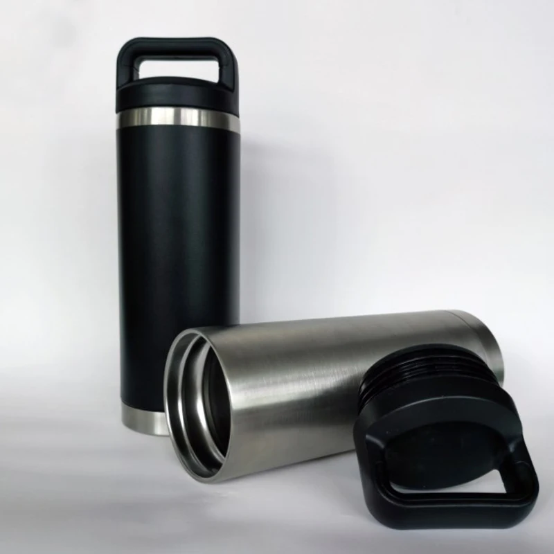 Stainless Steel Thermal Water Bottle Outdoors Bullet Shape Vacuum Flask 18oz YETItumbler Drink Bottles