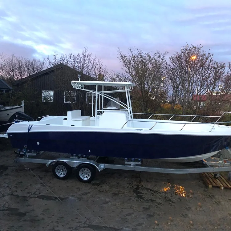 Лодка Рыболовная YAMANE 9 5 м из стекловолокна T-Top рыболовное судно с центральным консольным подвесным мотором для продажи