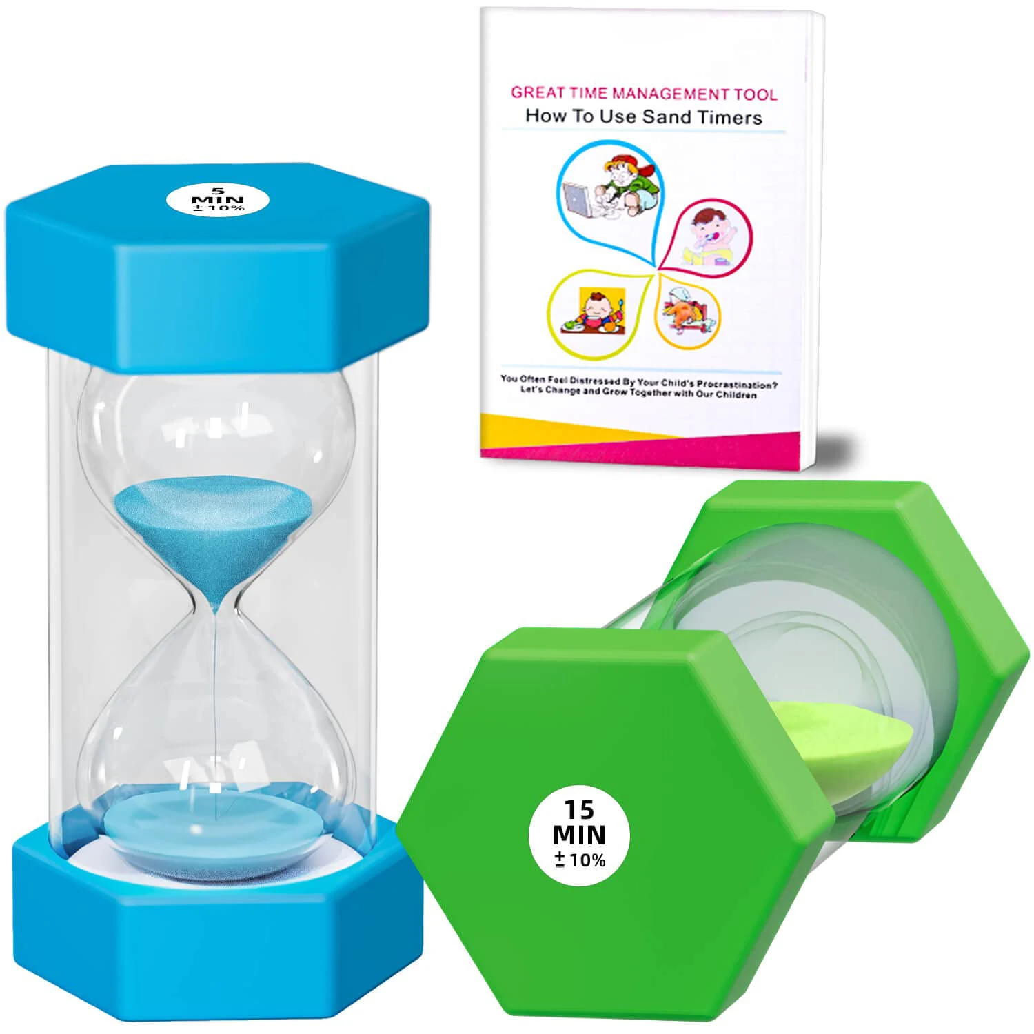 New Arrival Custom Unique Clock 60 Second Clock To 10 Seconds 20 Seconds  Hourglass Sand Shower Timer For Children And Adults