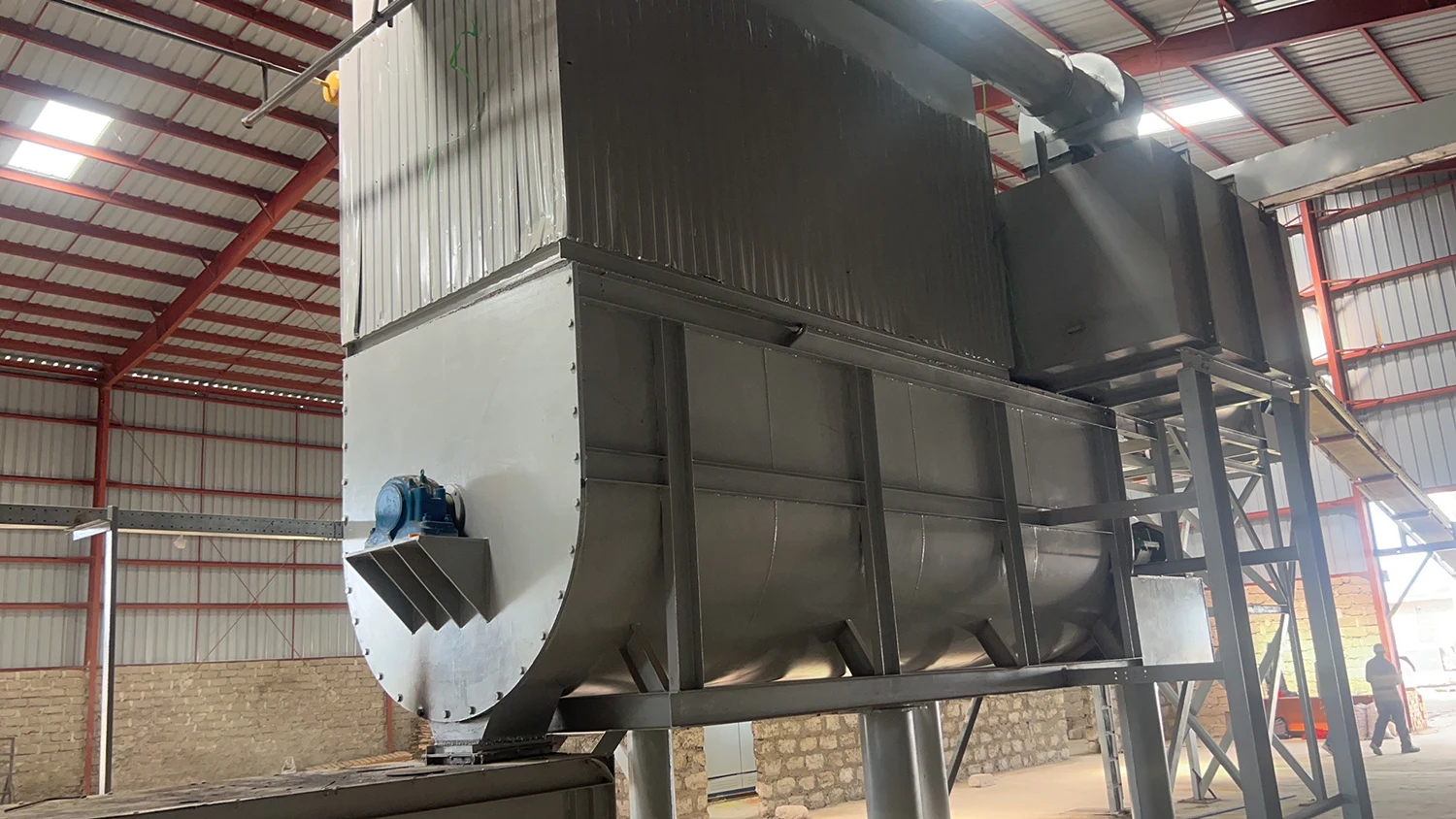 Automated PLC Control Vertical Shaft Lime Production Kiln 50tpd Hydrated Slaked Lime Plant