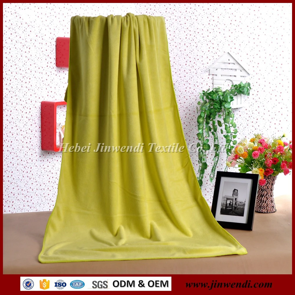 Solid color multifunctional microfiber towel soft elastic beach towel