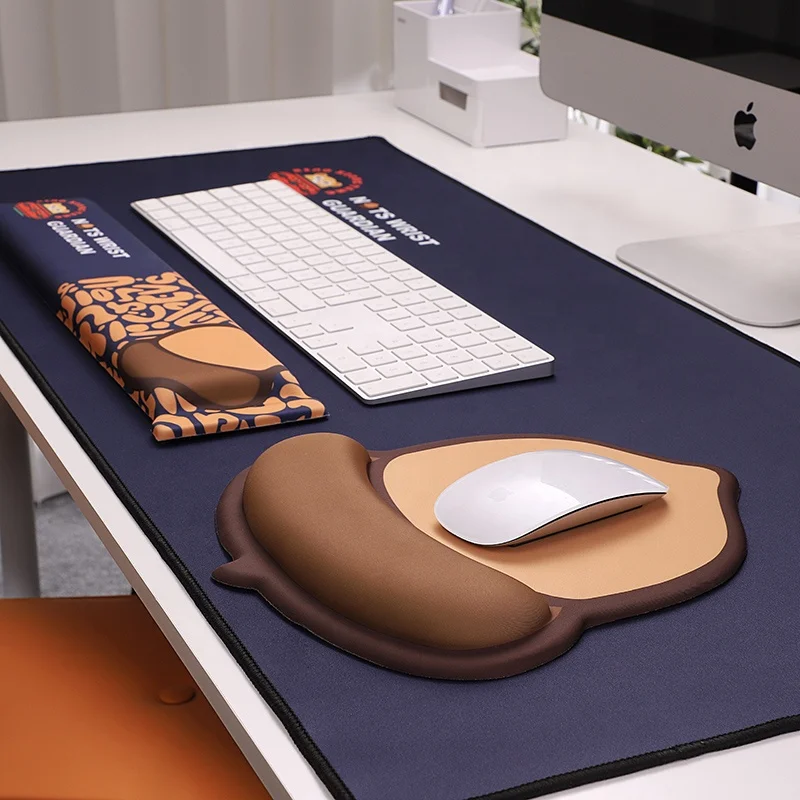 2022 Hot-sale Memory Foam Wrist support,Mouse Pad with Ergonomic Design suitable for work, games or daily use