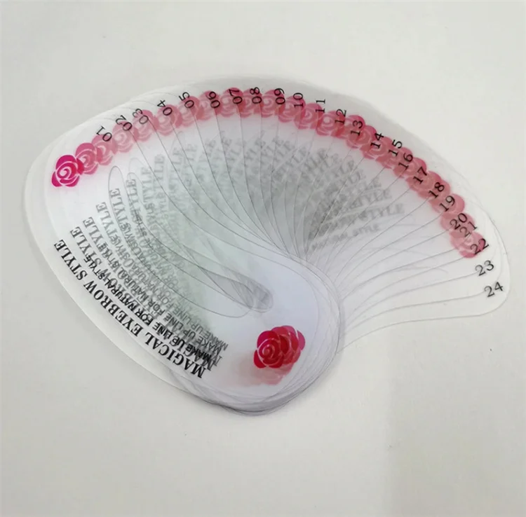 24pcs Eyebrow Stencils 24 Styles Reusable Eyebrow Drawing Guide Card Brow Grooming Template DIY Eyebrow Shaper Cosmetic Tool