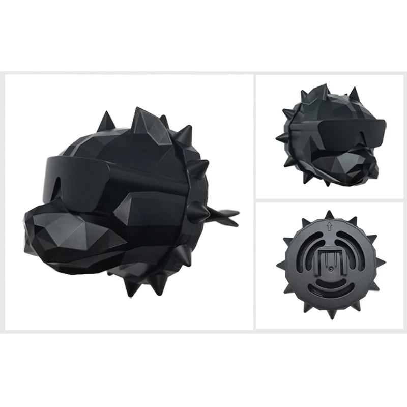 Hot Sale ABS Material Car Perfume Diffuser Bulldog Car Aromatherapy With Essential Oil Vent Clip Air Freshener