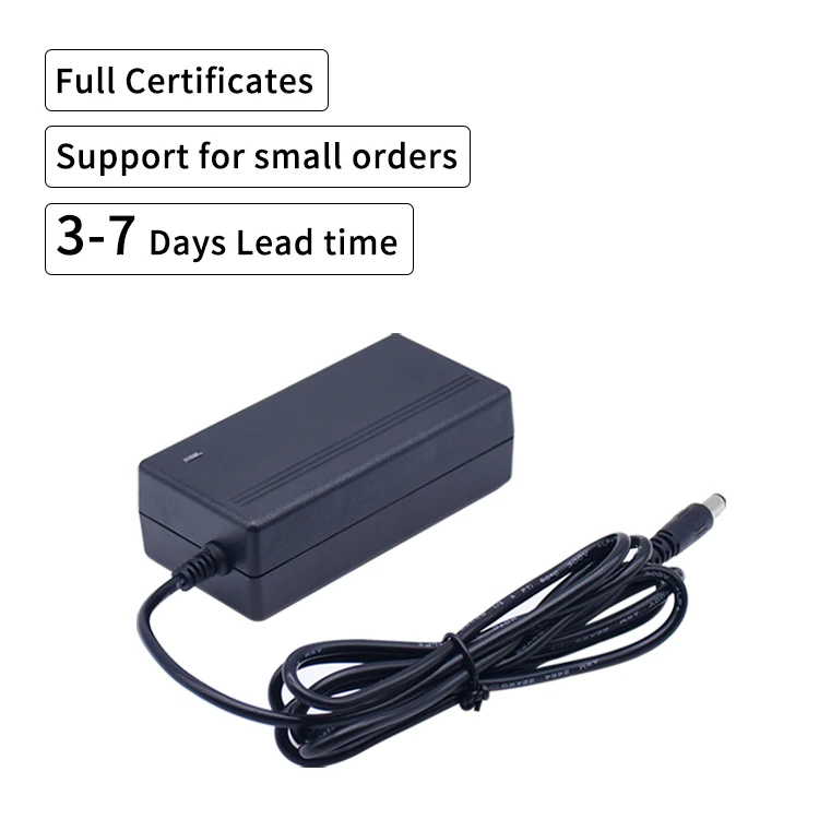 CE UL62368 GS KC ROHS 48V 1A 24V 2A 12V 4A 24 Volt 2 Ampere 12 Volt 4 Amp Low Ripple AC DC Laptop AC to DC Converter Adapter