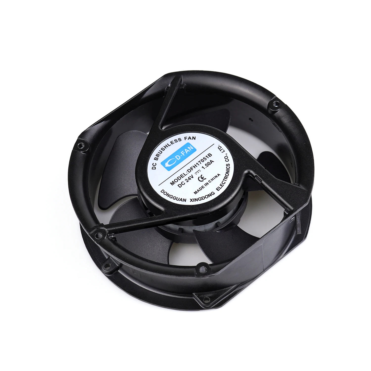 High Air Volume dc axial fan 24v 48v  170mm dc brushless exhaust cooling fan