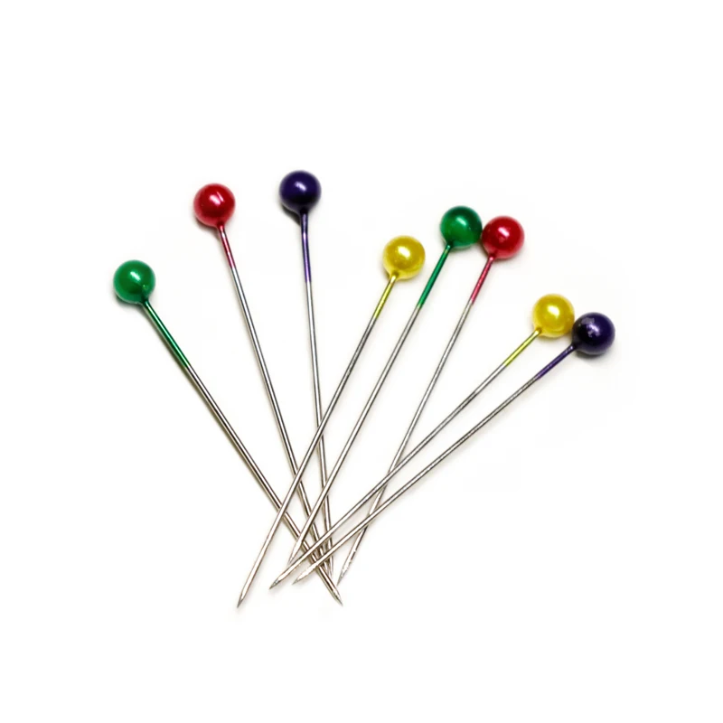 High Quality Garment Colorful Round Pearl Head Pin