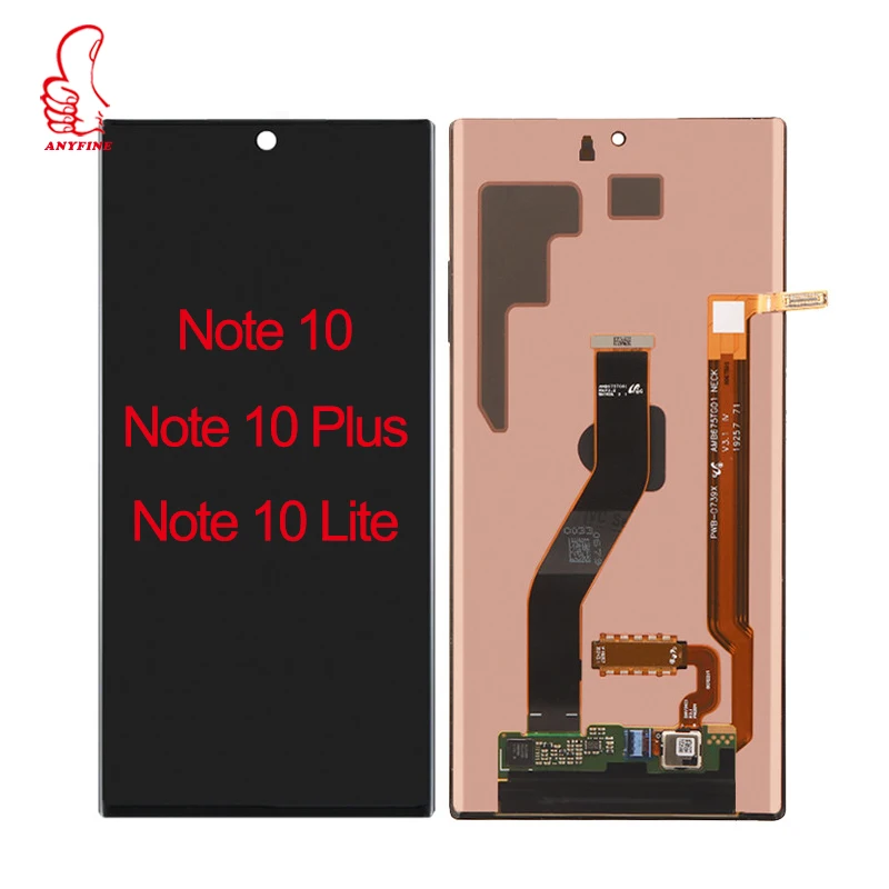 Для samsung Galaxy note 10 плюс ЖК-экран для samsung Galaxy note 10 plus с ЖК-дисплеем