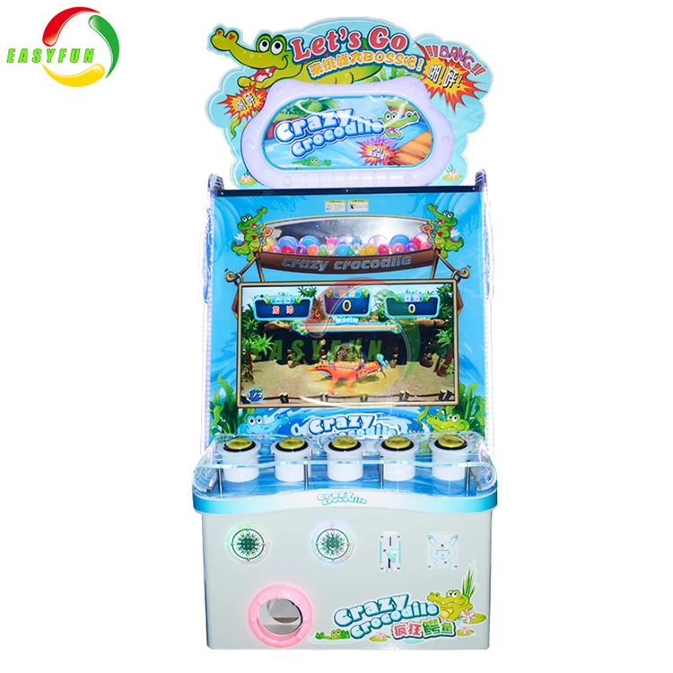 Высокое качество Дети удара монетный игровой автомат 37 дюймов ЖК-билеты погашения