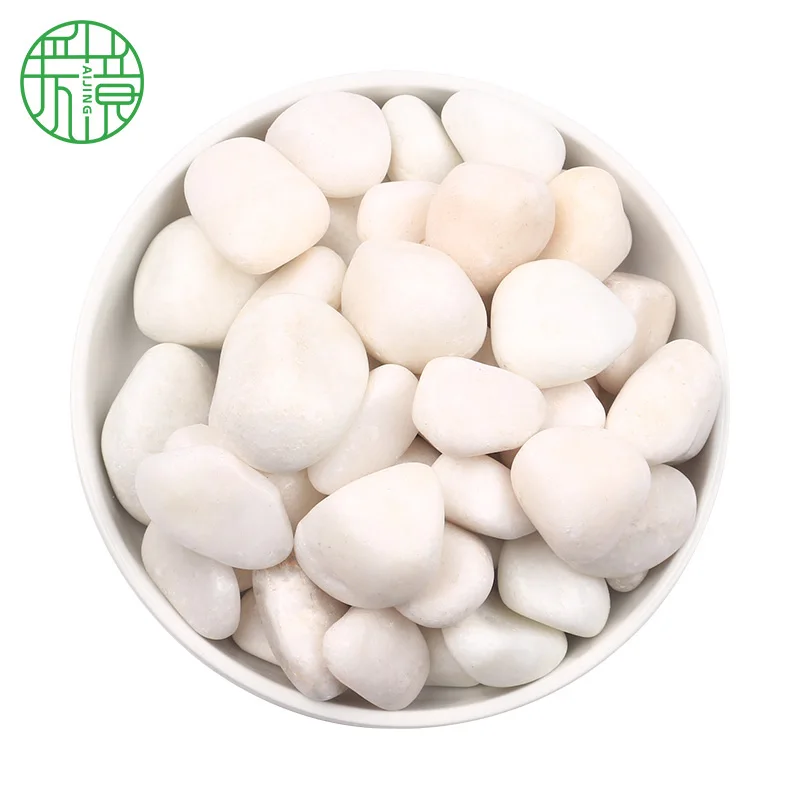 New product gold grade stable hotel pebble stone tile floor mexican beach tumbled white pebbles