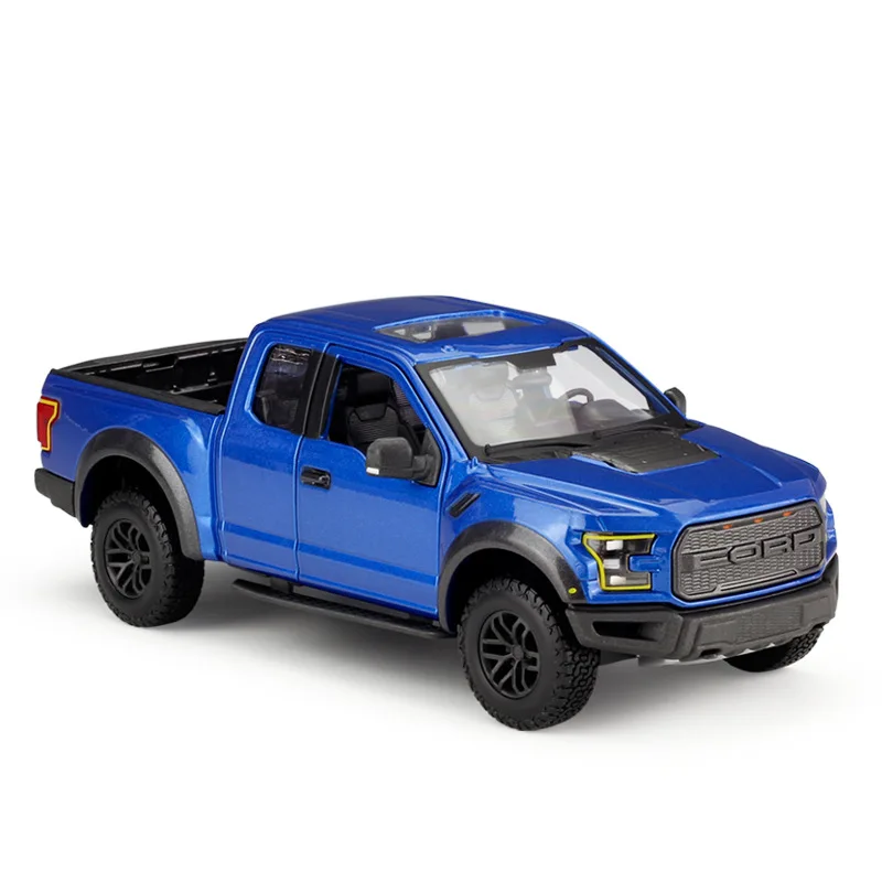 Maisto 1:24 2017 Ford F-150 Raptor Pickup Truck Static Simulation Diecast Alloy Model Car