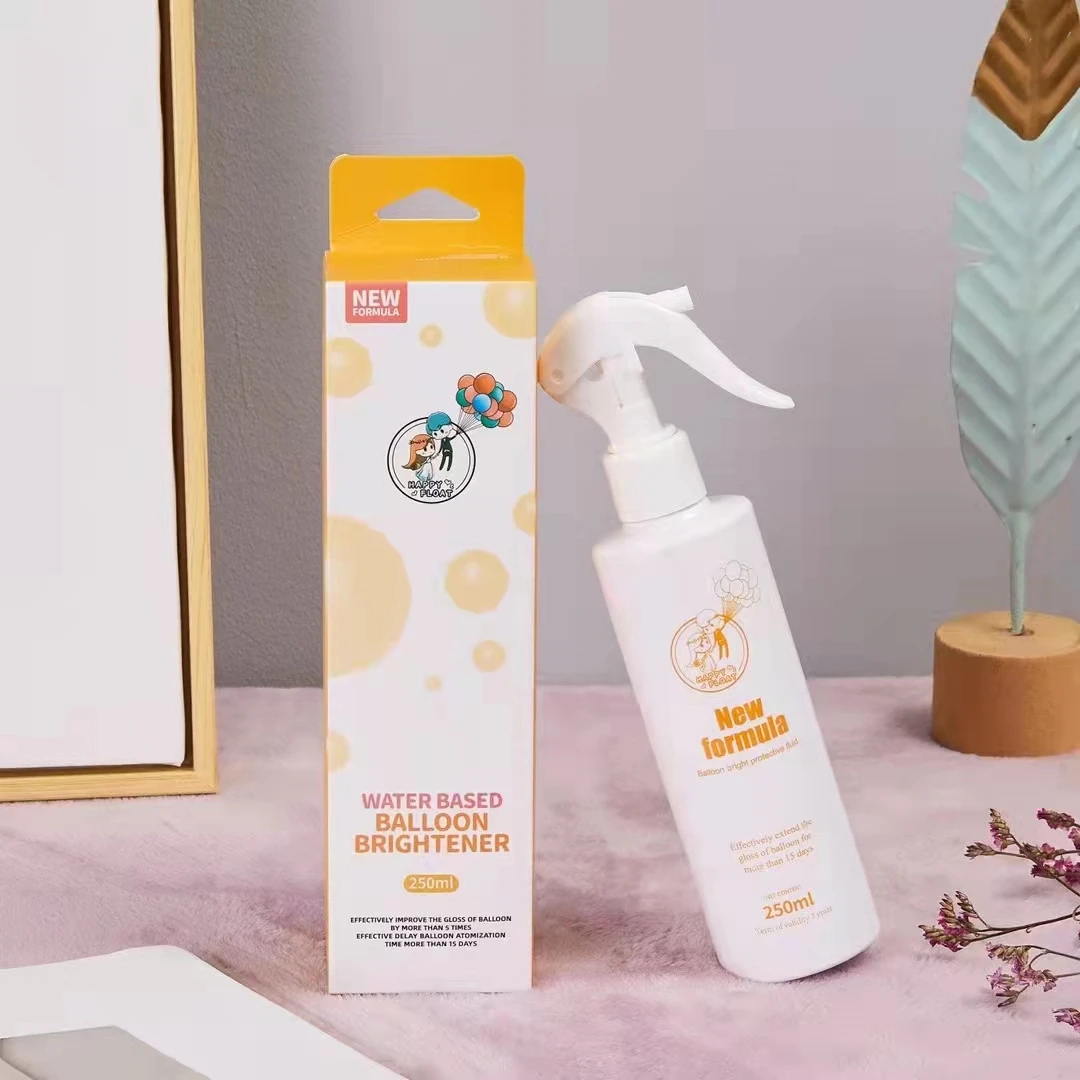 High Quality Balloon Accessory Balloon Shine Liquid For Extend Latex Balloon Brighter Time