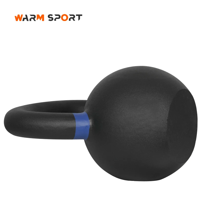 Factory Gym Home Workout Equipment Weight lifting 4-32 KG Colorful Painted Powder Coated Cast Iron Kettlebell