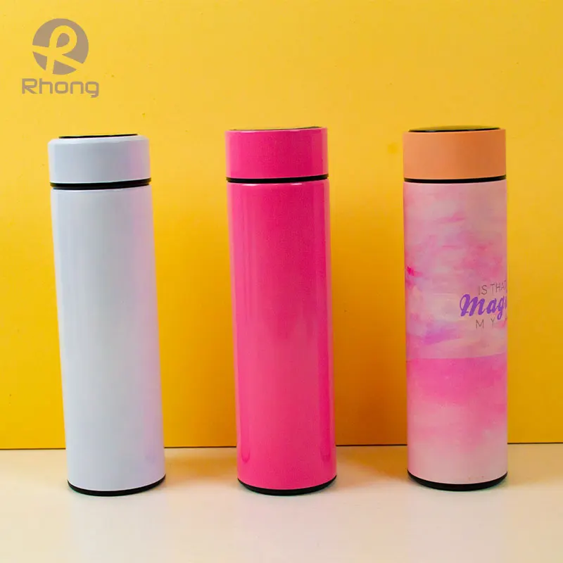 Temperature Touch Display Bottles Thermos LED Smart Water Bottle Custom Vacuum Intelligent Cup Termicos 304 Stainless Steel