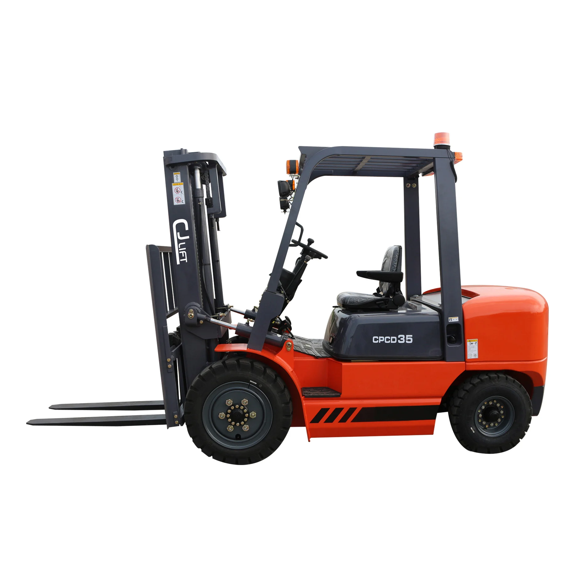 3500 Kg 3.5 t 3.5 ton diesel forklift China telescopic lifter material handling automatic forklift  tcm forklift technology
