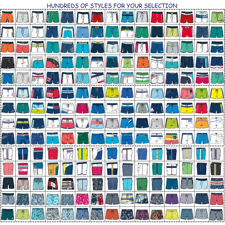 customized quick dry waterproof mens casual wear workout shorts swim trunks shorts beach shorts for men