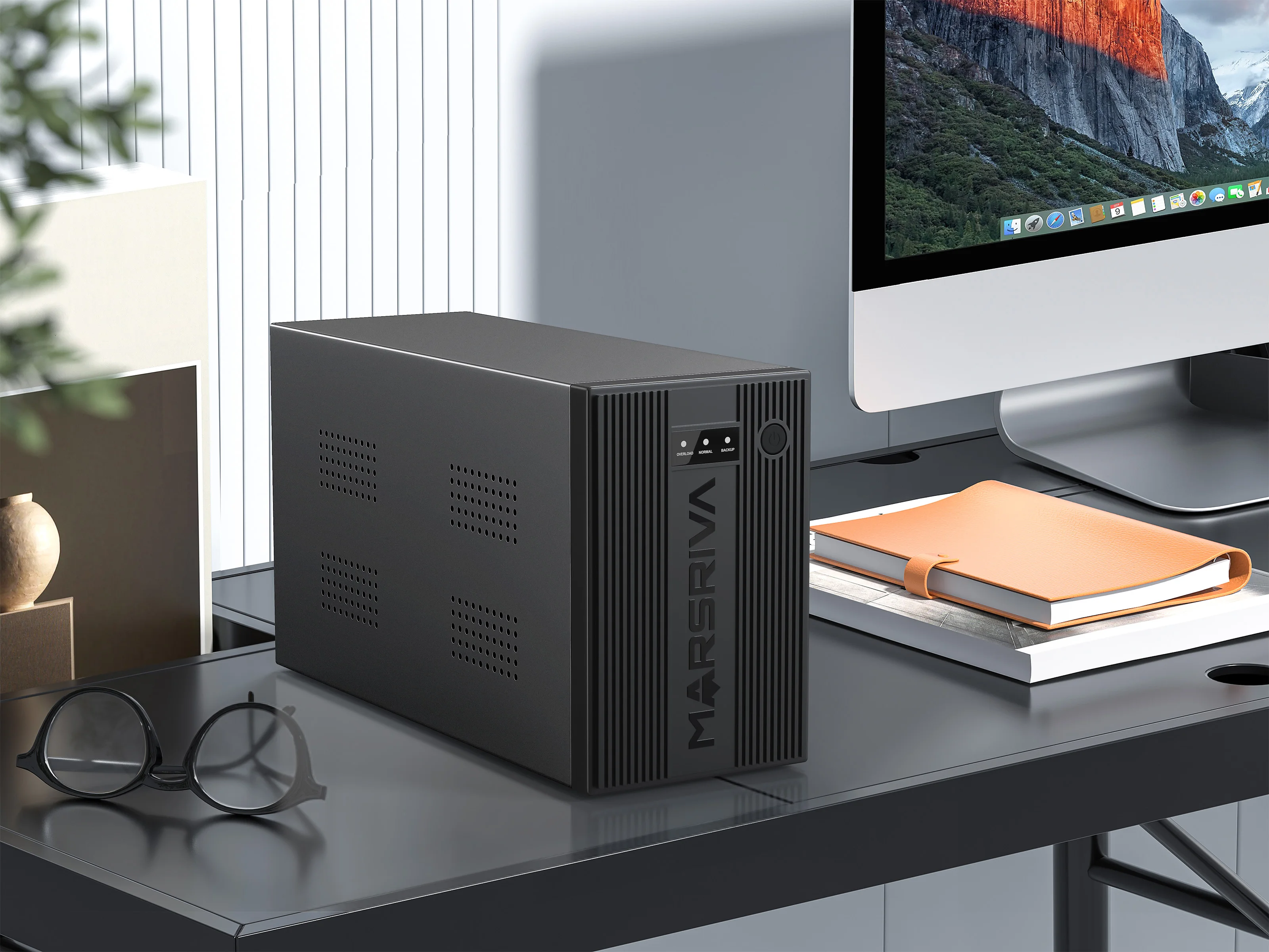 MARSRIVA backup power supply 220V 240V simulated sine wave 3000VA 1800W line interactive UPS