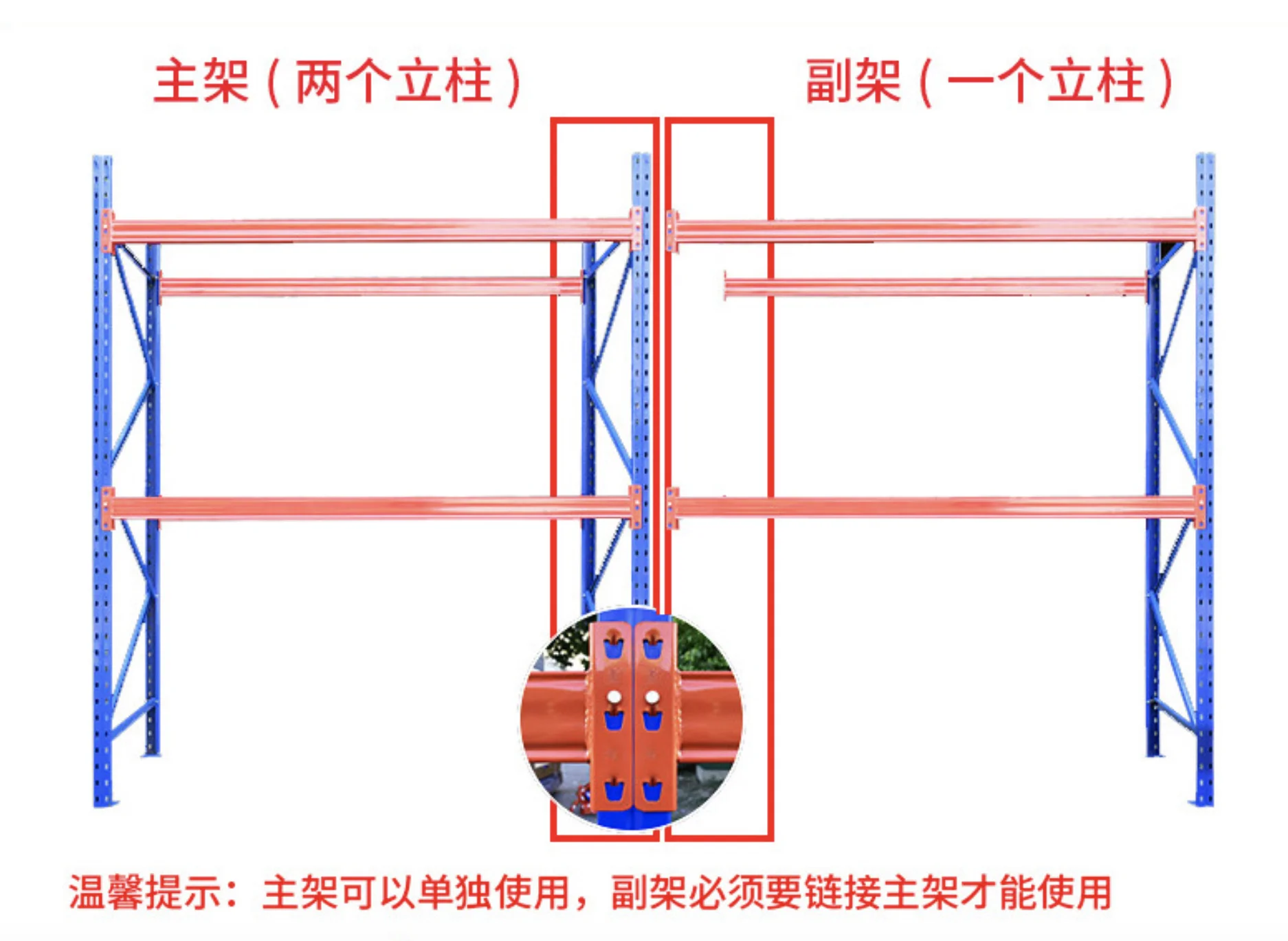 Hot sell heavy duty folded storage rack for warehouse garment factory supermarket malls Walmart Costco