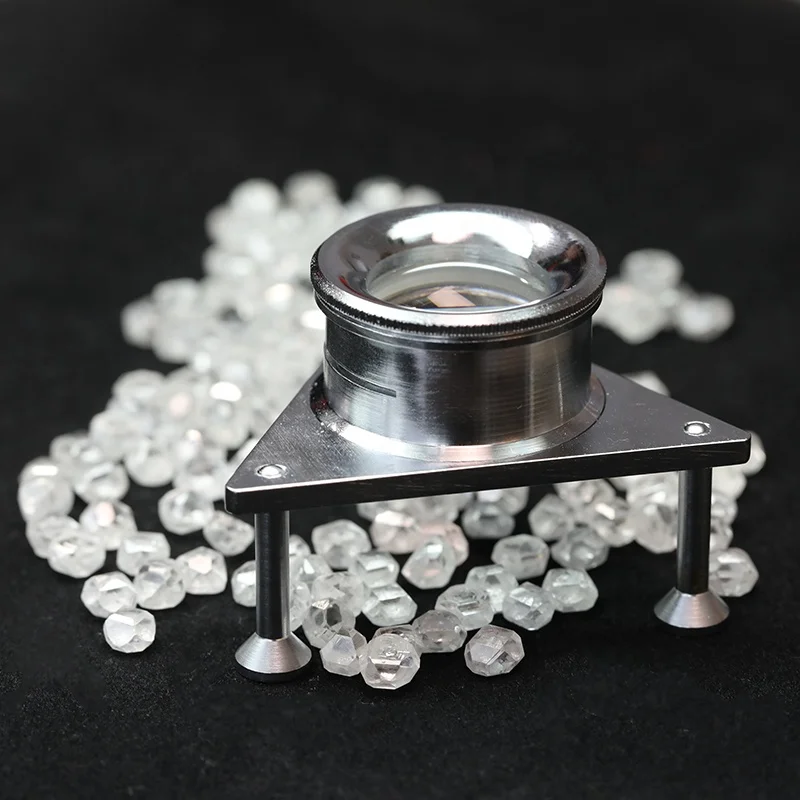 Синтетический лабораторный бриллиант выросший 4 карата HPHT CVD белый рассыпчатый бриллиант для Дубая