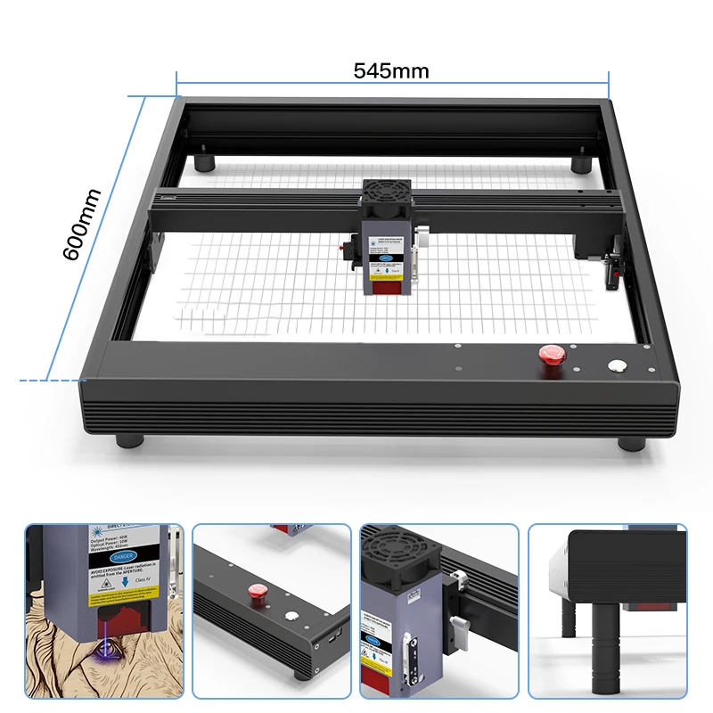 10 watt Portable Mini 3d small DIY diode engraver, laser engraving machine cutting laser machine for home engraving
