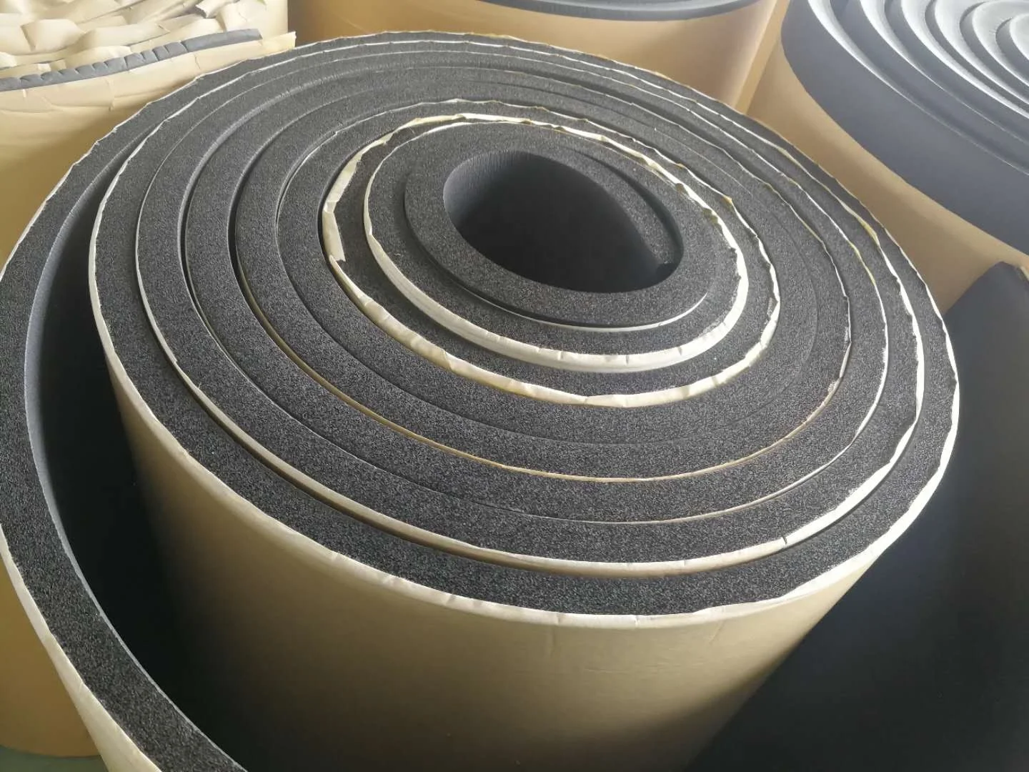 High Tensile Strength Nitrile rubber foam sheet to prevent metal corrosion