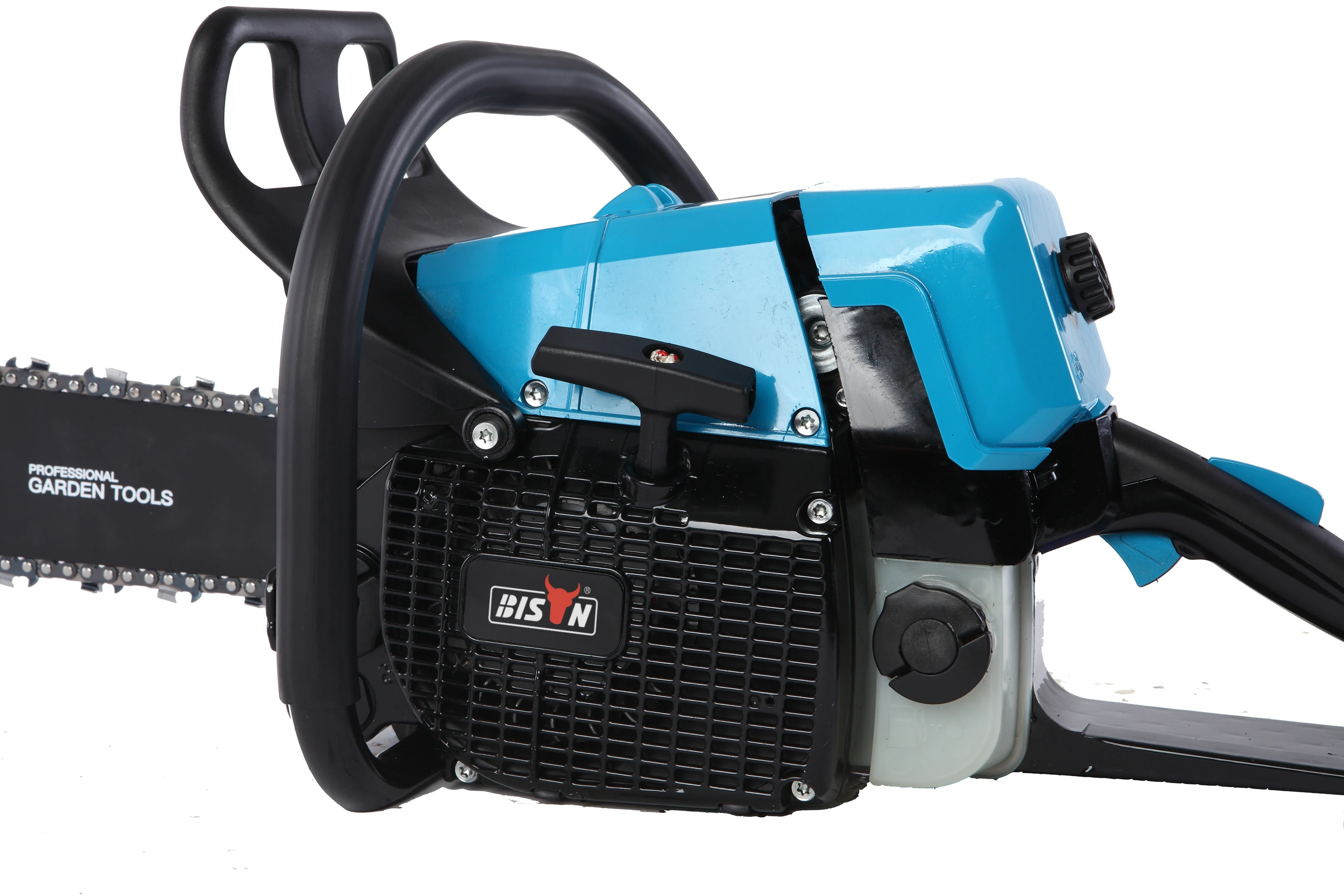 BISON BS971 (440) 70.7cc 20inch 2-Cycle Concrete Gas Handheld Petrol Gasoline Chain Saw for Farm Garden Ranch