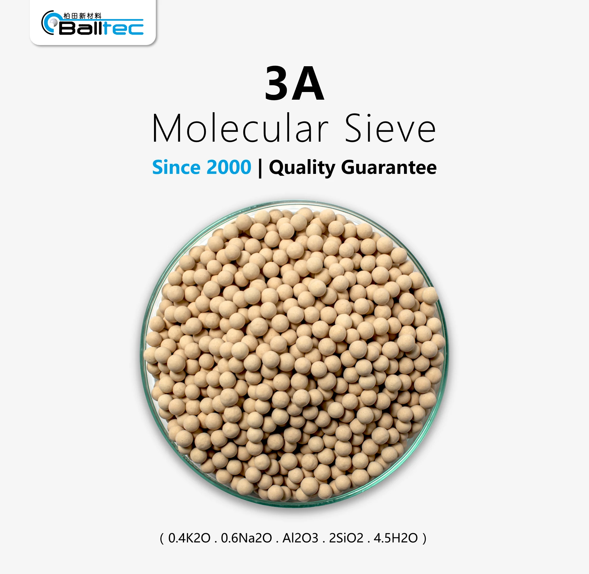 ethanol dehydration molecular sieve type 3A Molecular Sieve zeolite ethanol molecular sieve dehydration