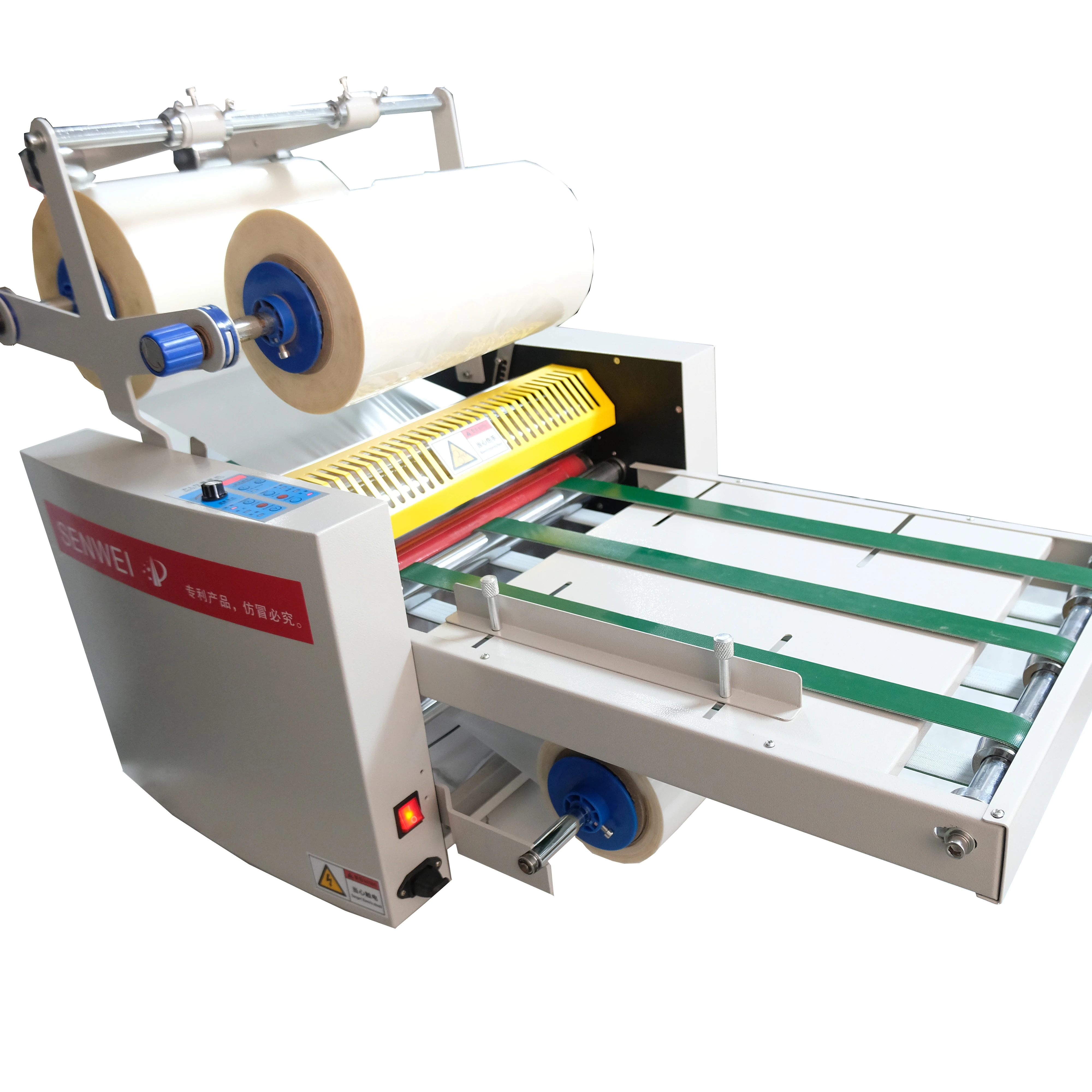 SMFM5002Z 360mm a3 a4 paper Oil Heating laminating machine With slitting laminator easy to use