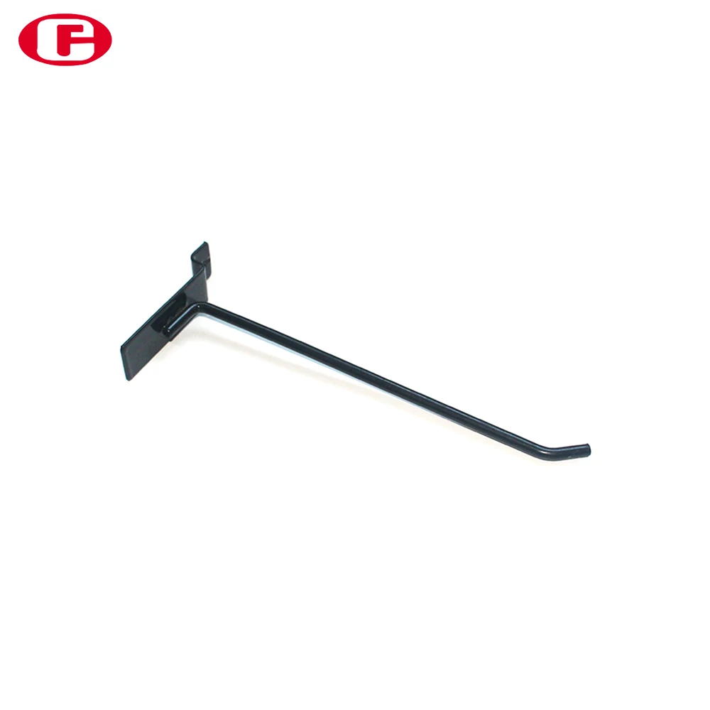 Metal slatwall single wire display hook hanging goods