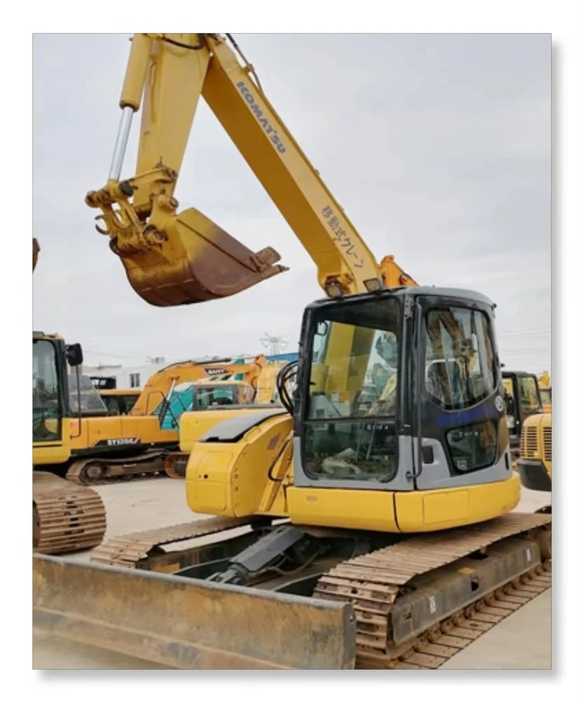 Komatsu PC78US Япония первоначально importerdmin Komastu pc78us 7-тонный подержанный гусеничный экскаватор продажа по низкой цене