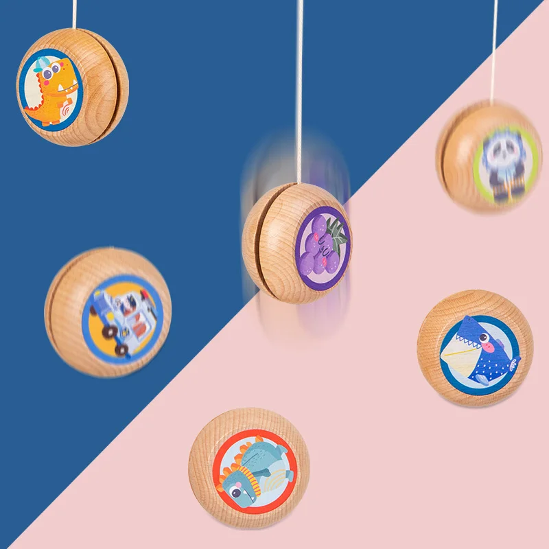 Eurolucky Unisex Cartoon Animal Ball Puzzle Educational Beech Wood Toy for Kids Aged 2 to 4 and 5 to 7 Years