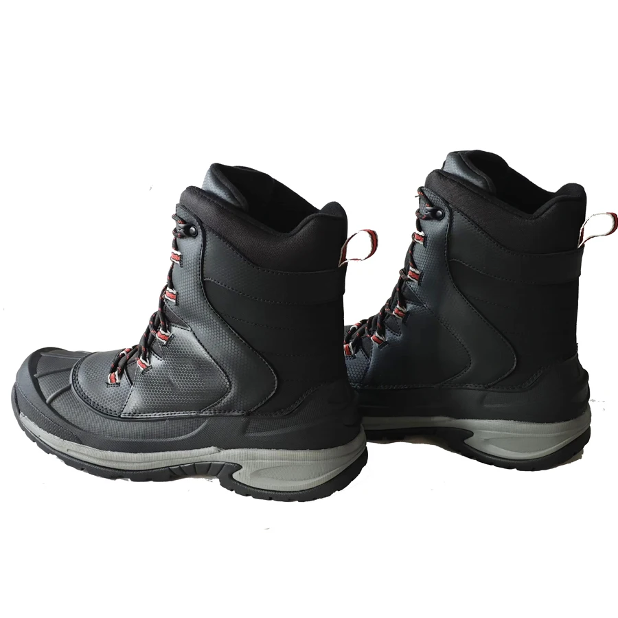 Мужские зимние водонепроницаемые Нескользящие ботинки с меховой подкладкой