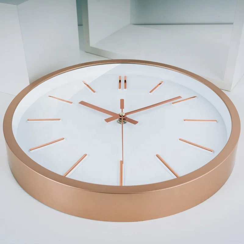 OEM clocks simple design home decoration digital decorative 3d watch peacock modern wall clock reloj de pared 3d