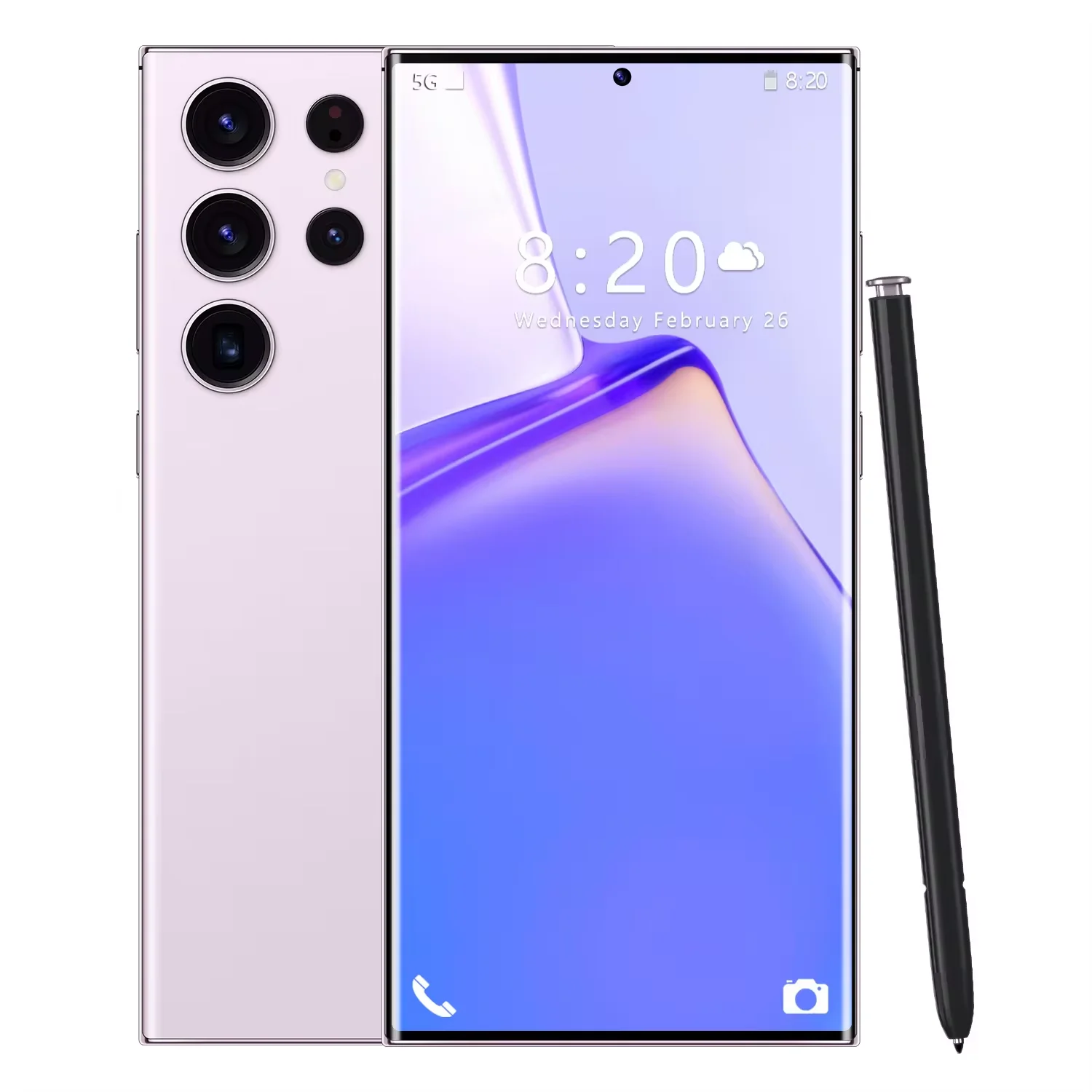 Premium Phone S23 Tablecloth 1TB 5G 7 2 inch MTK6889 48MP 108MP withbuiltin Pen Android 12 Smartphone 2024 New Release