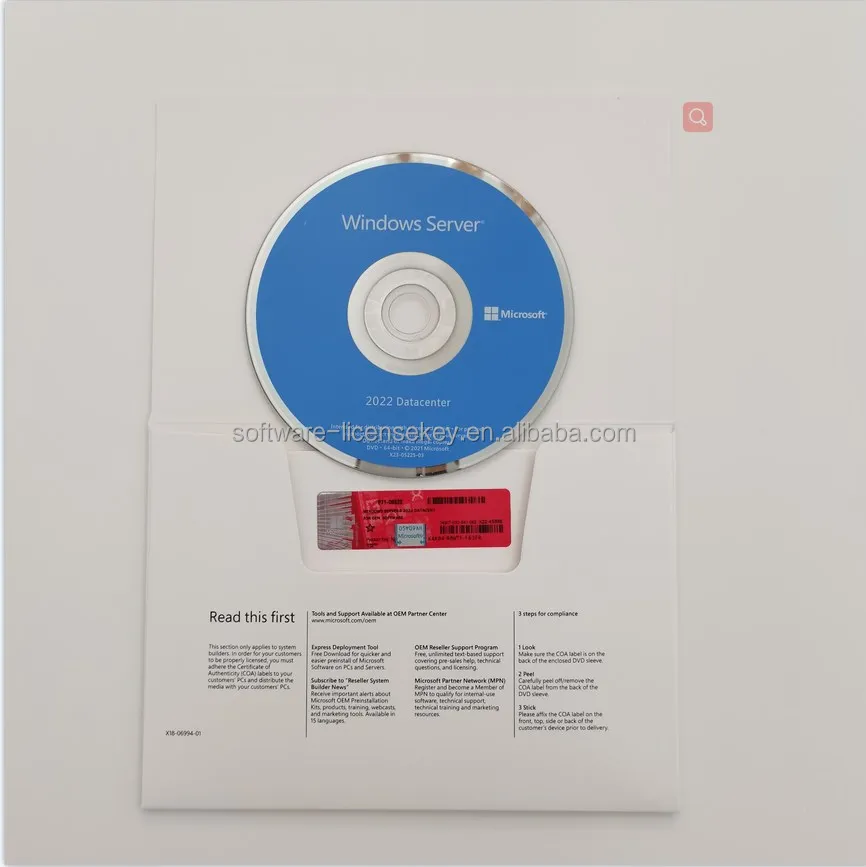 Windows Server 2022 Datacenter  full package English version  Windows Server
