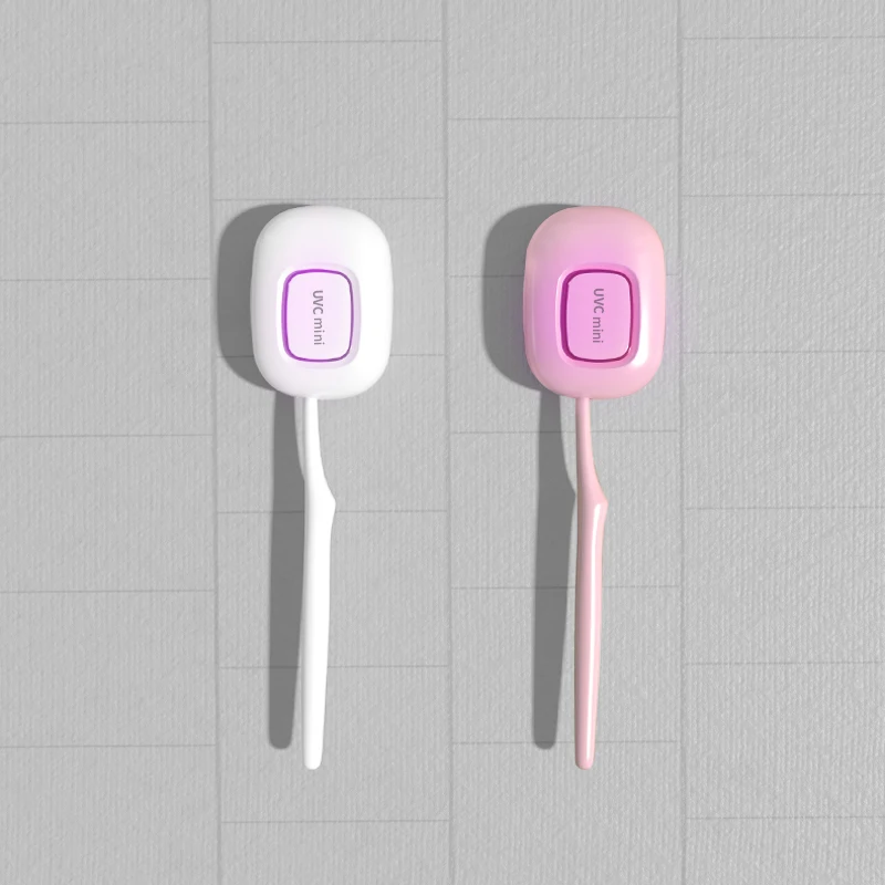 UVC LED Toothbrush Disinfection rate 99% Electric Mini portable Toothbrush Sterilizer for personal using