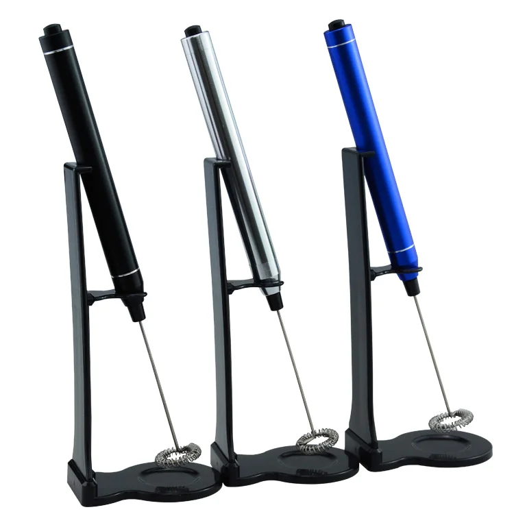 Handheld Mixer Foam Maker Coffee & Tea Tools, Milk Frother Stainless Steel 304 Battery Milk Brother 8509409000