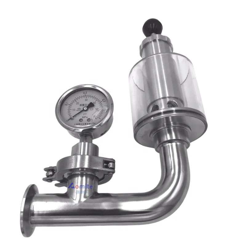 brewing tank valve 0.2-2.2 bar 3-30psi Sanitary 304 Stainless Steel 1.5 inch Air Pressure relief spunding valve