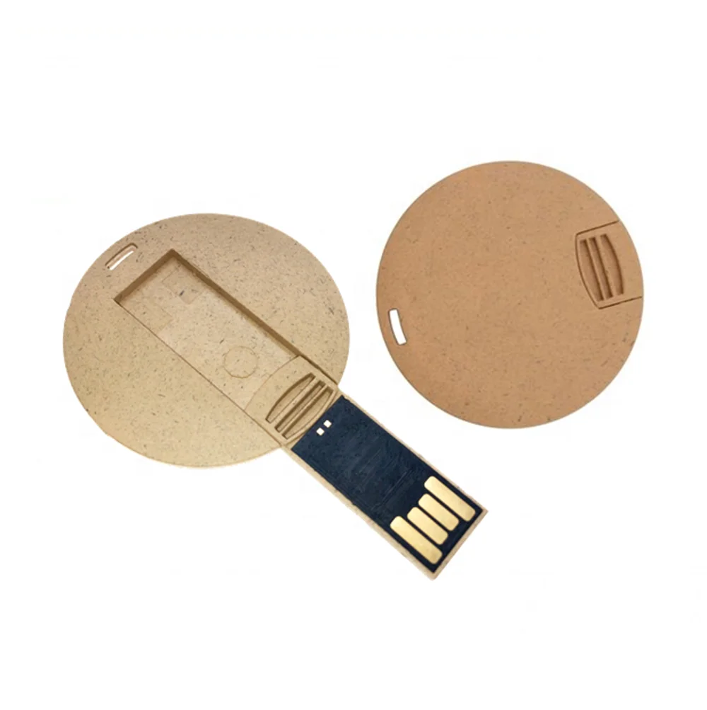 USB-флеш-накопитель в подарок пластиковая 2 0 3 USB 24 часа 64 ГБ 32 круглая карта памяти с логотипом