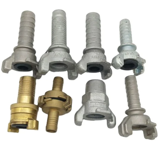 European / chicago Air Claw Coupling Hose end Type with collar