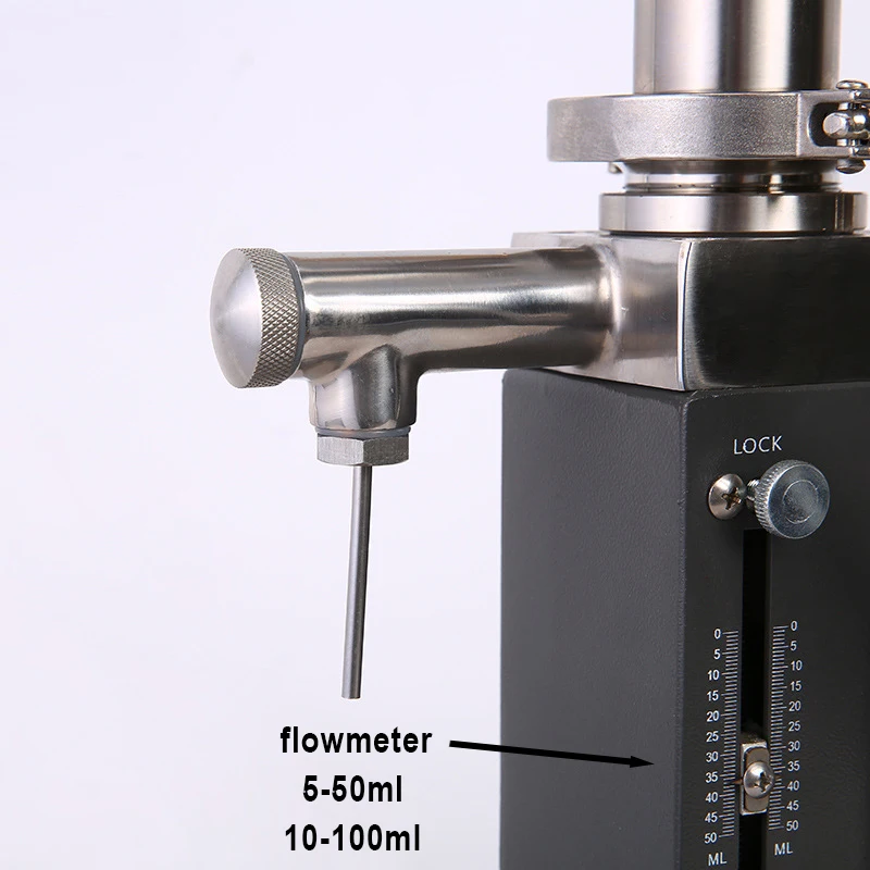 5-100ml semi automatic liquid filling machine