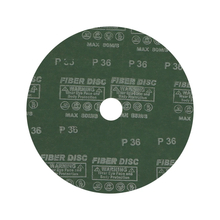 Factory cheap price 100mm to 180mm silicone carbide fiber disc abrasive fiber disc